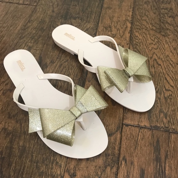 melissa women's harmonic bow iii flip flop